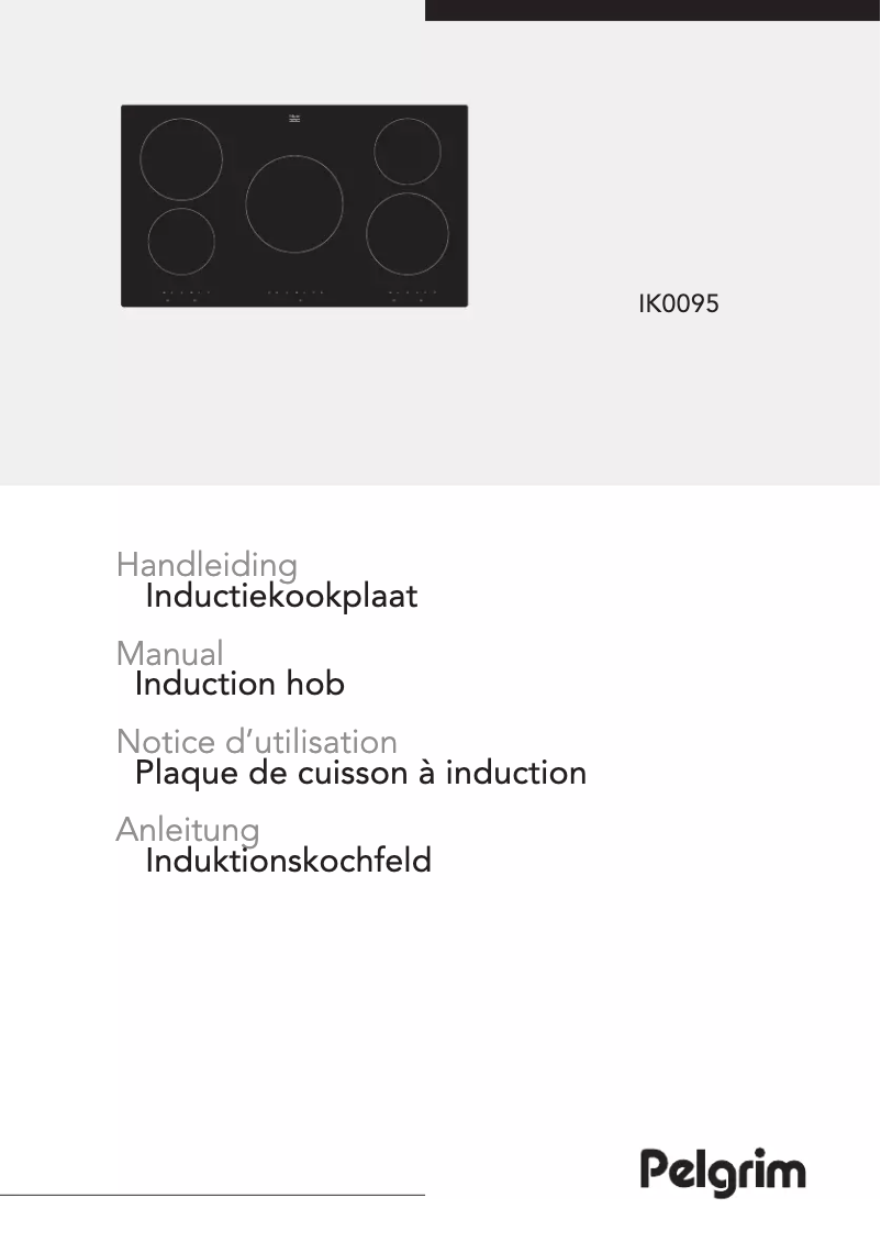 Page n°1 - Manuel utilisateur Pelgrim IK0095