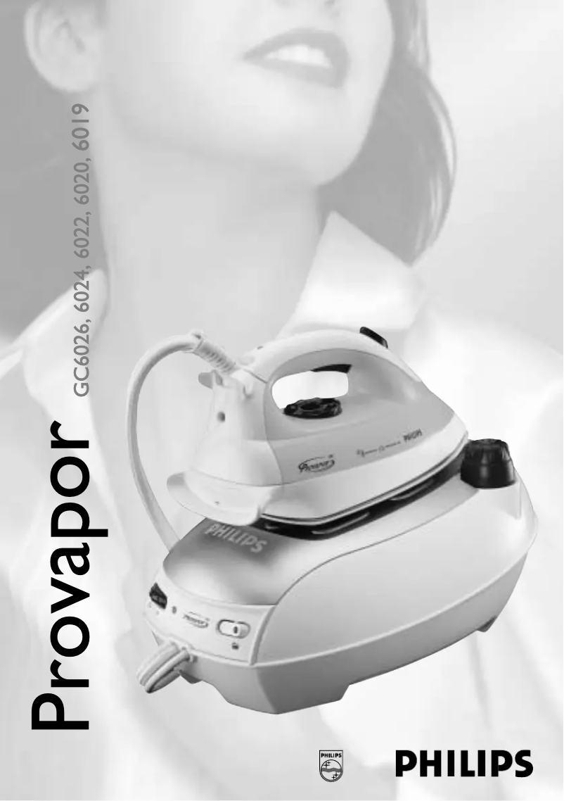 Página 1 del manual Manual de usuario Philips Provapor GC6026