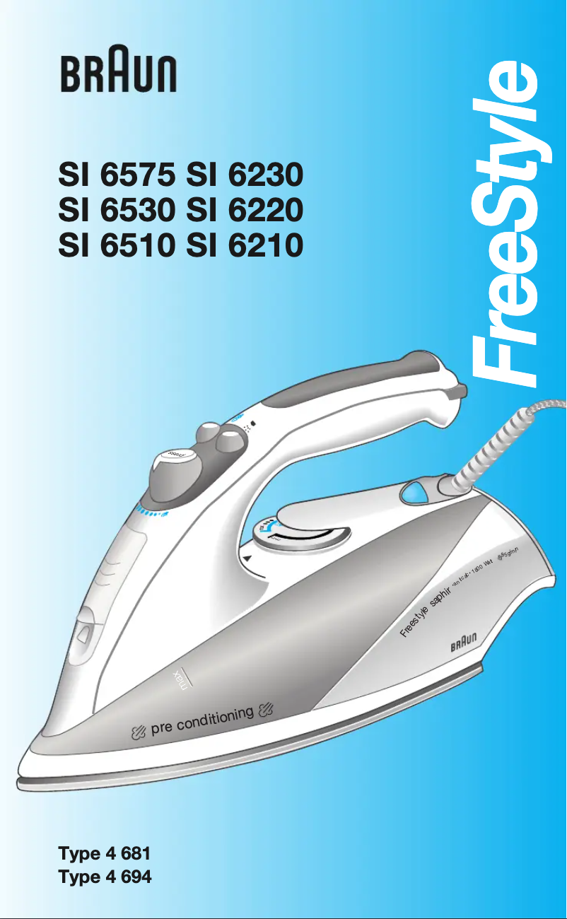 Imagen de la primera página del manual del dispositivo FreeStyle SI 6220