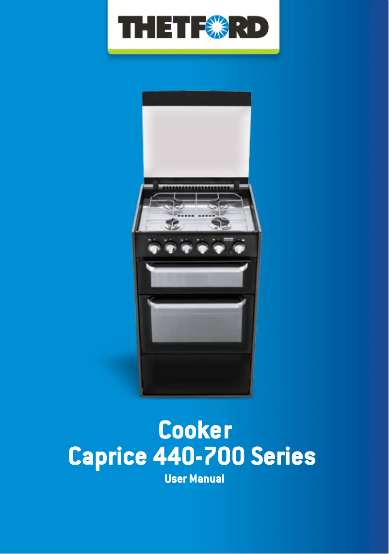 Page 1 de la notice Manuel utilisateur Thetford Caprice SOH73