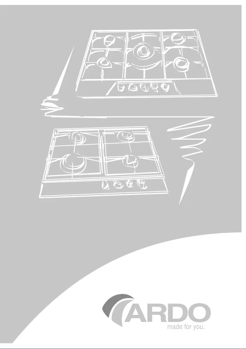 Page 1 de la notice Manuel utilisateur Ardo PFS32GVX