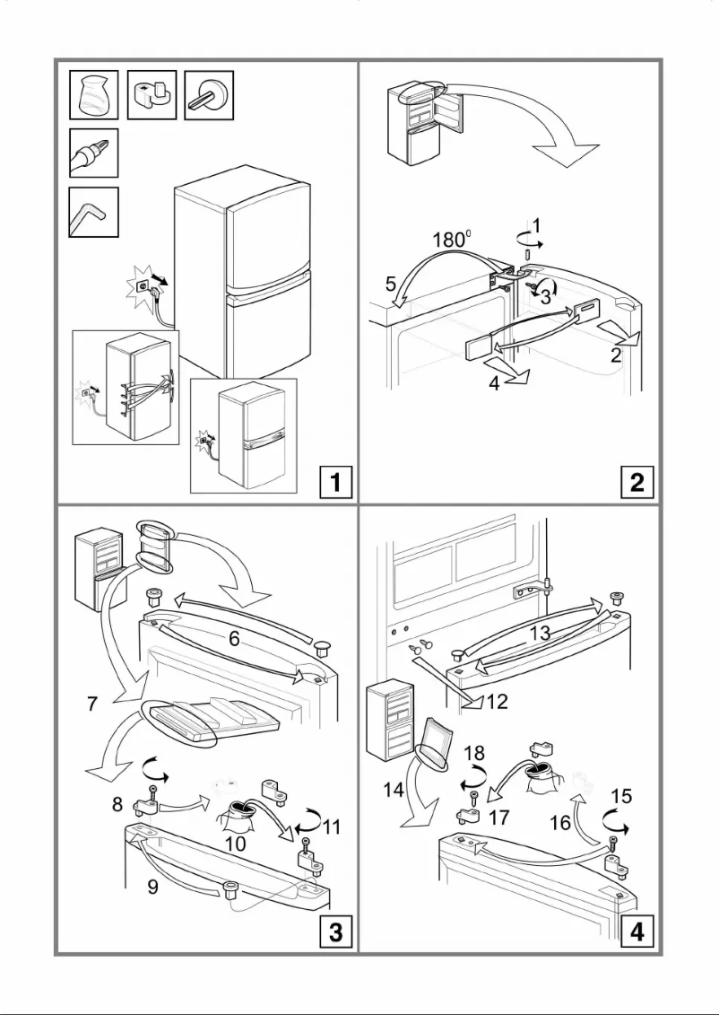 Image de la première page du manuel de l'appareil WBE 2612 A+W
