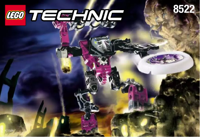 Page n°1 - Manuel utilisateur Lego Technic 8522