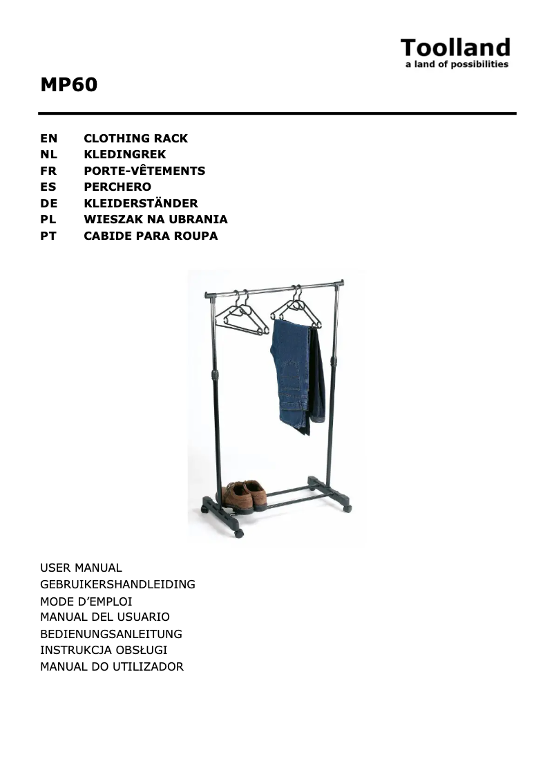 Image de la première page du manuel de l'appareil MP60