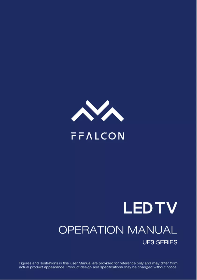 Page n°1 - Manuel utilisateur FFalcon UF3 Series 43UF3