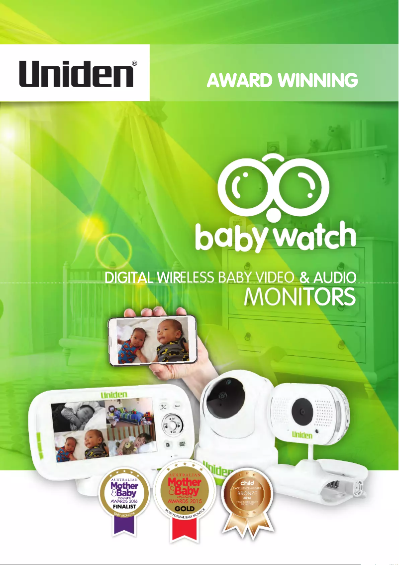 Page 1 de la notice Brochure Uniden BW 3451R