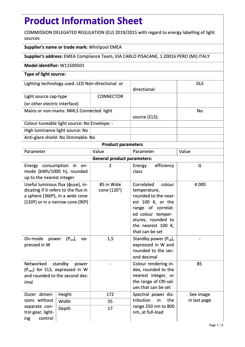 Page 1 de la notice Manuel utilisateur Hotpoint HAC18 T312