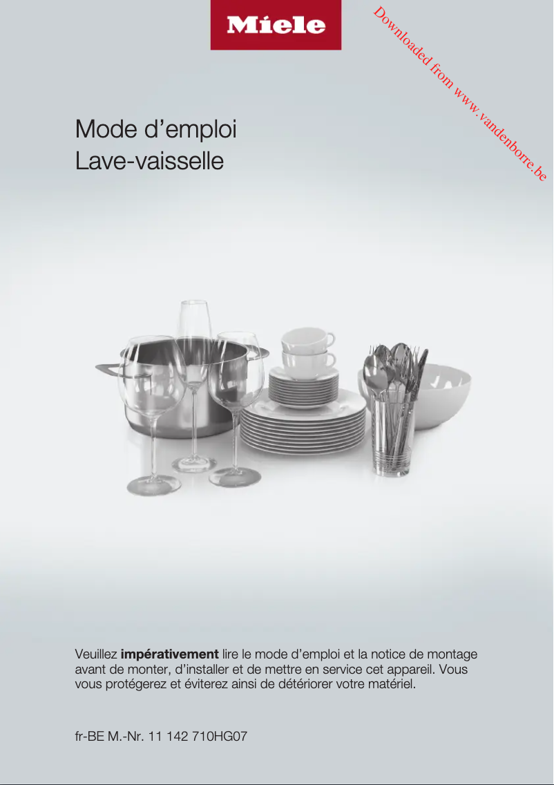 Image de la première page du manuel de l'appareil G7100 SCi CS