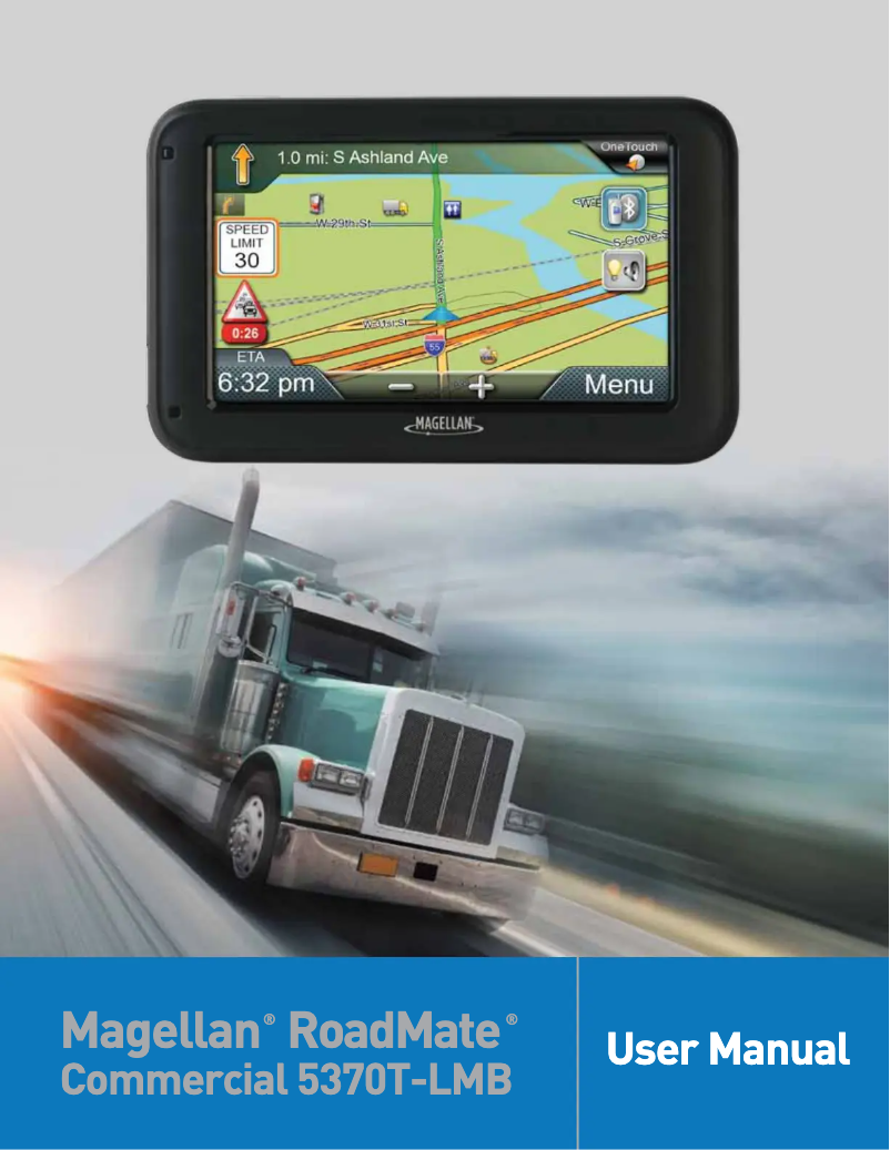 Image de la première page du manuel de l'appareil Commercial 5370T-LMB