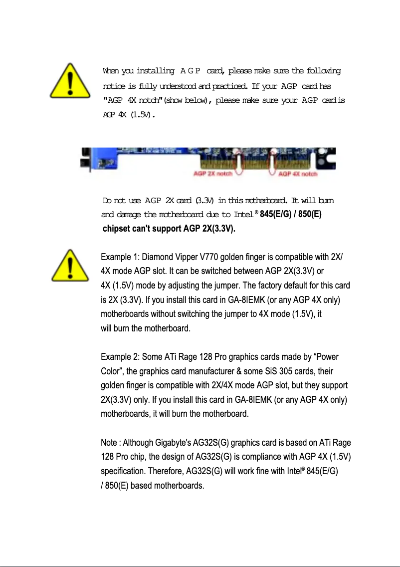 Page 1 de la notice Manuel utilisateur Gigabyte GA-8IEMK