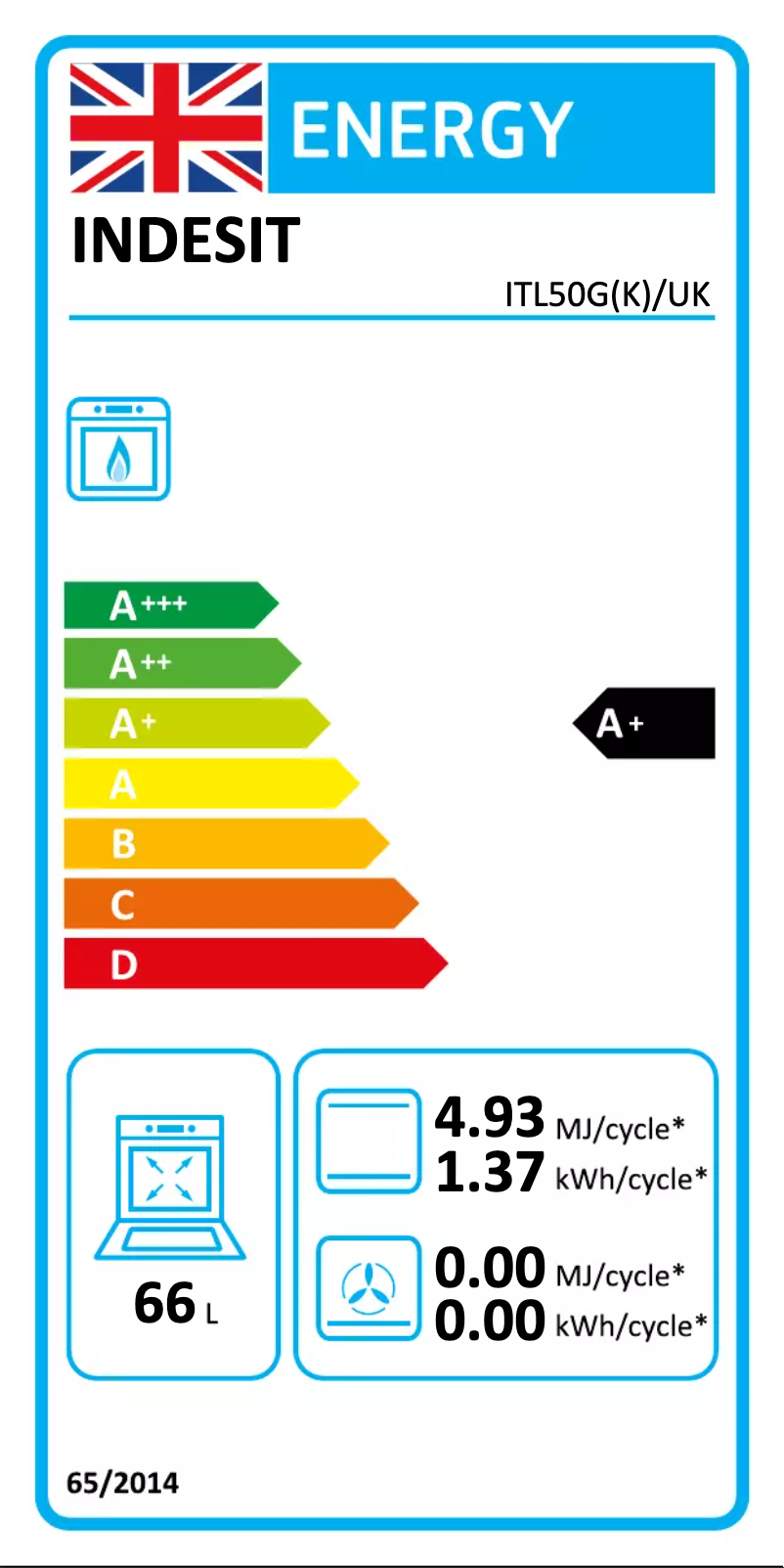 Image de la première page du manuel de l'appareil ITL50G(K)/UK