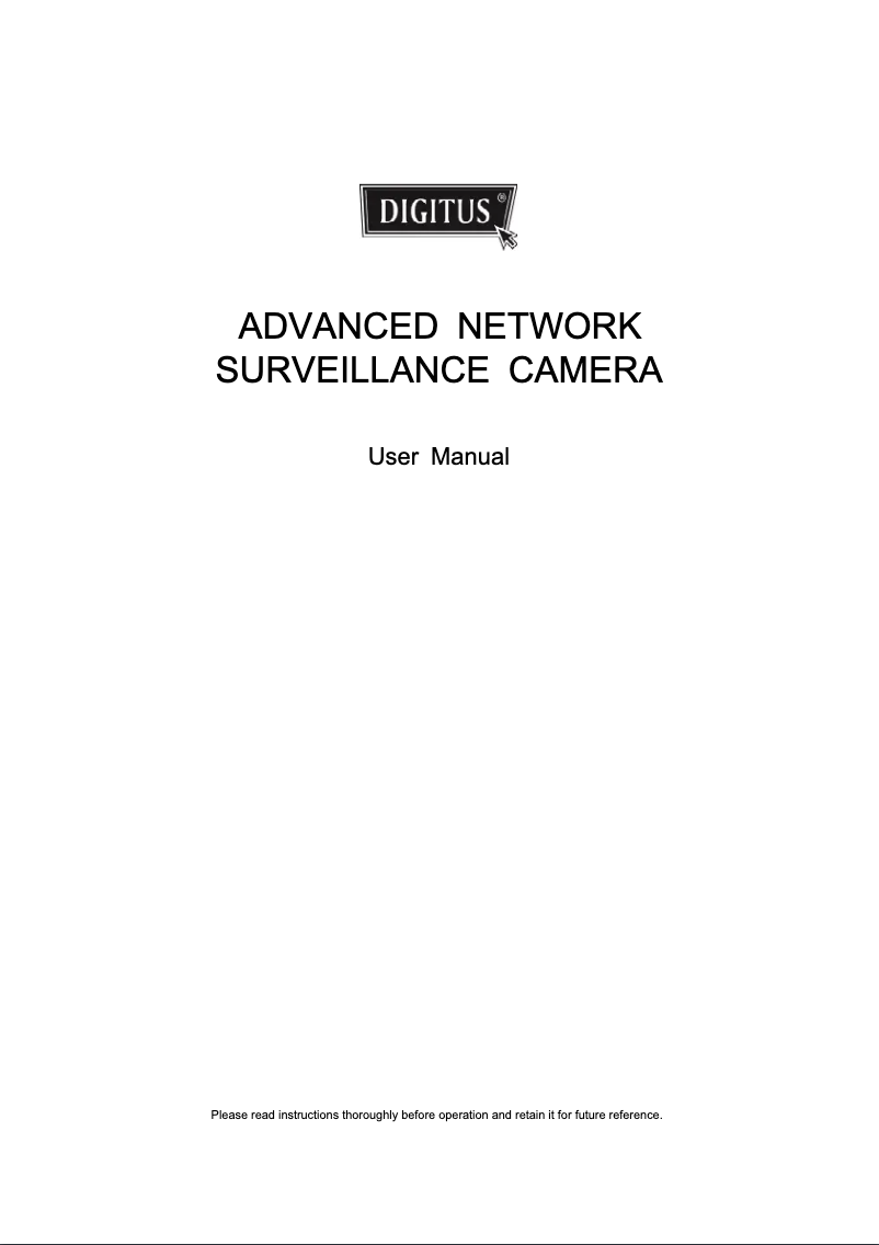 Page 1 de la notice Manuel utilisateur Digitus DN-16060-1