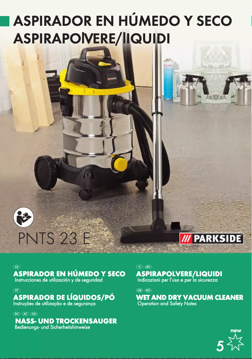 Image de la première page du manuel de l'appareil PNTS 23 E