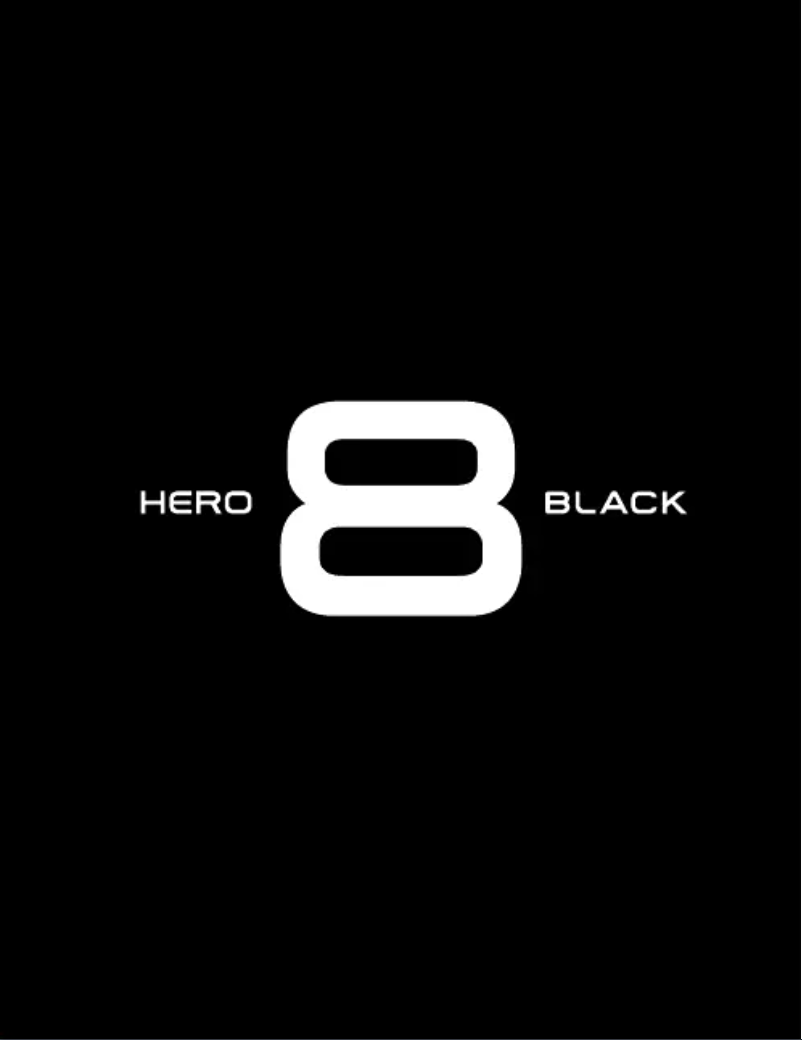 Page 1 of the manual User Manual GoPro HERO 8 Black
