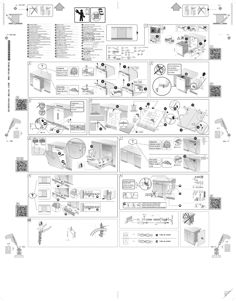 Page 1 de la notice Manuel utilisateur Bosch SBV25AX01H