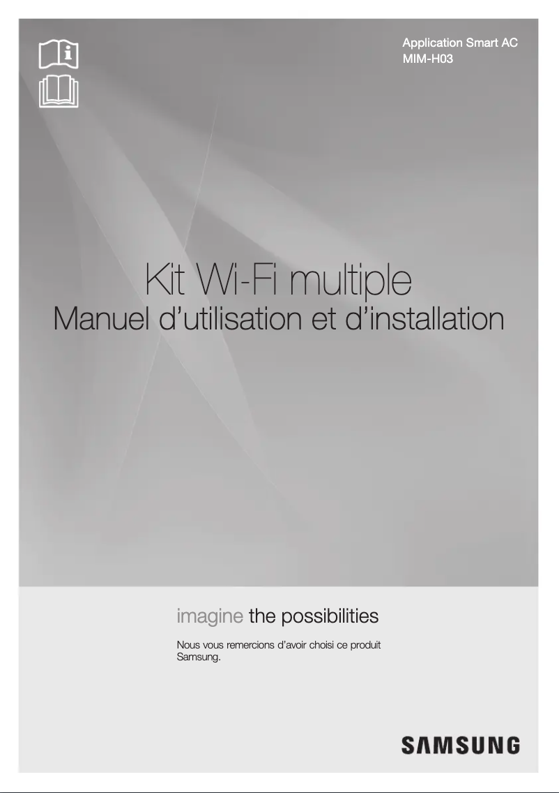 Image de la première page du manuel de l'appareil MIM-H03