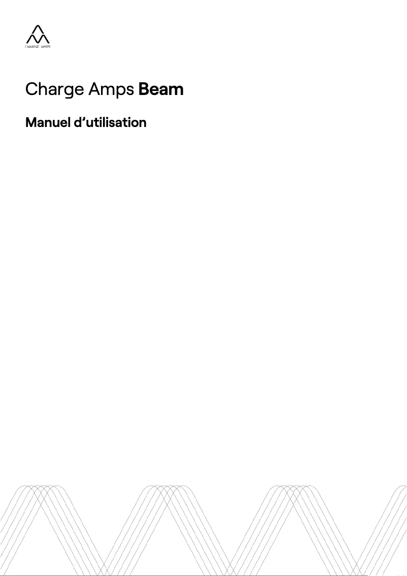 Page 1 de la notice Manuel utilisateur Charge Amps Beam