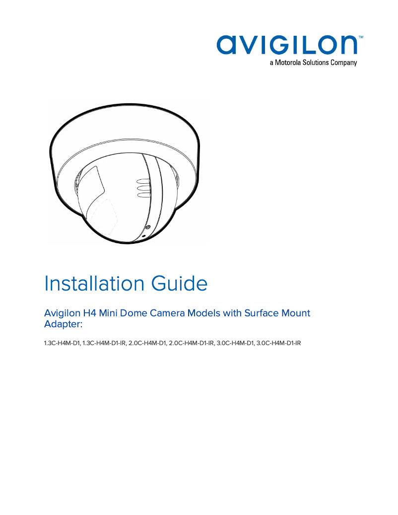Image de la première page du manuel de l'appareil H4M-D1