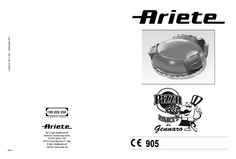 Image de la première page du manuel de l'appareil 905