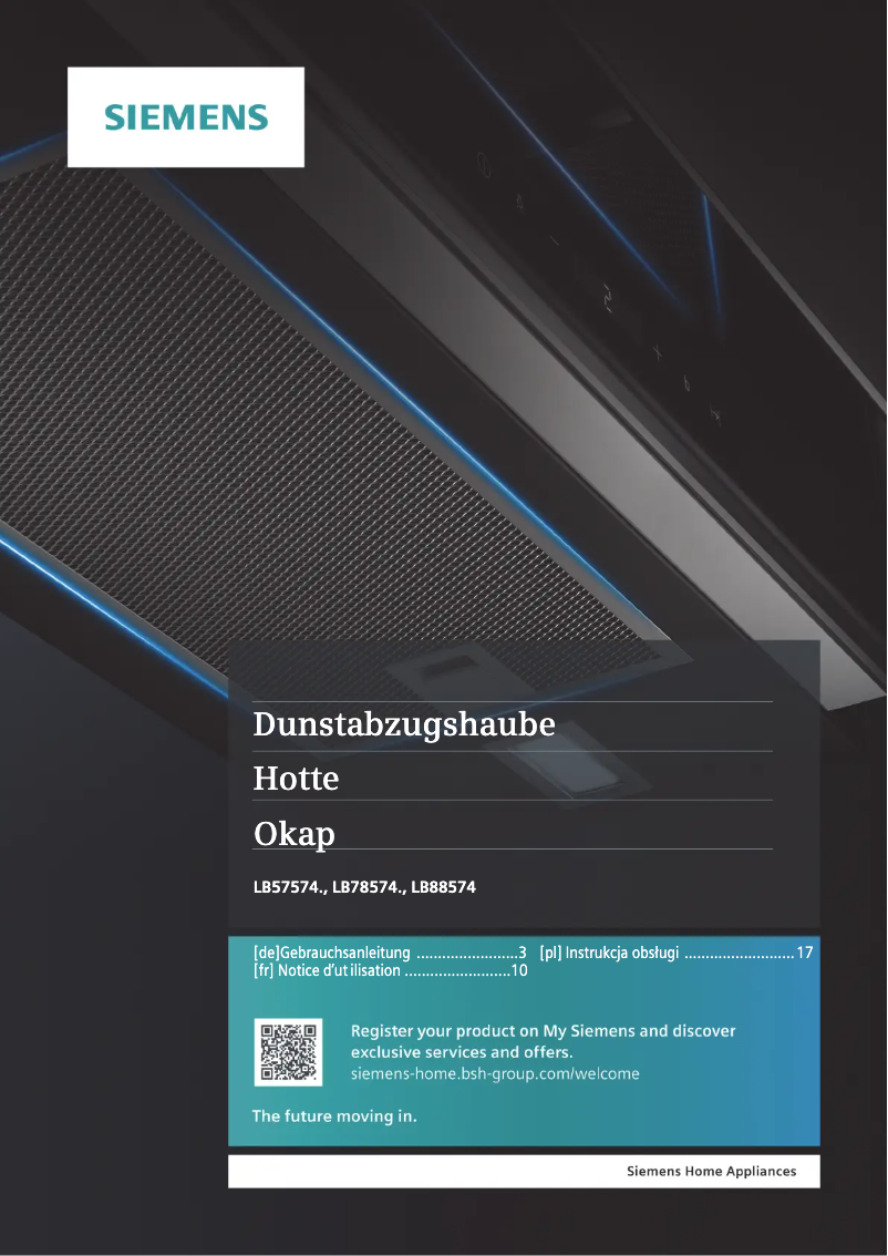 Page 1 de la notice Manuel utilisateur Siemens LB57574