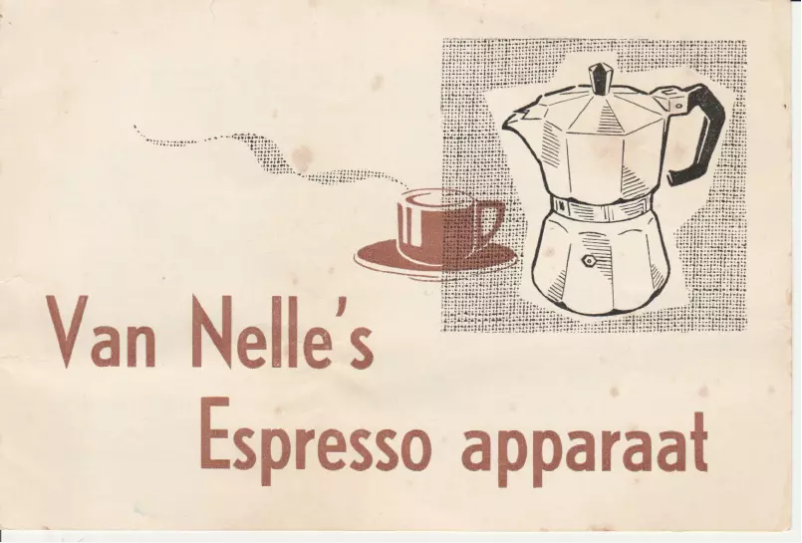 Page 1 de la notice Manuel utilisateur Van Nelle Moka Express