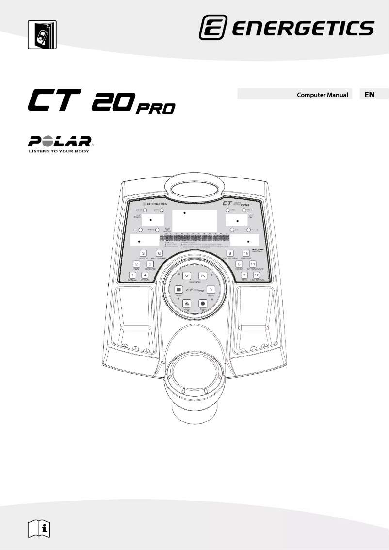 Page n°1 - Manuel utilisateur Energetics CT 20 Pro