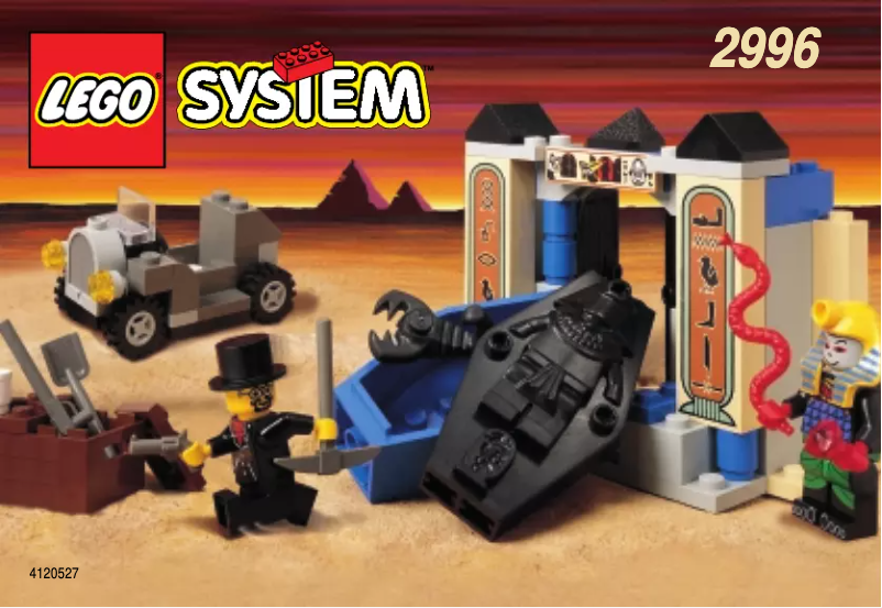 Page 1 de la notice Manuel utilisateur Lego Adventurers 2996