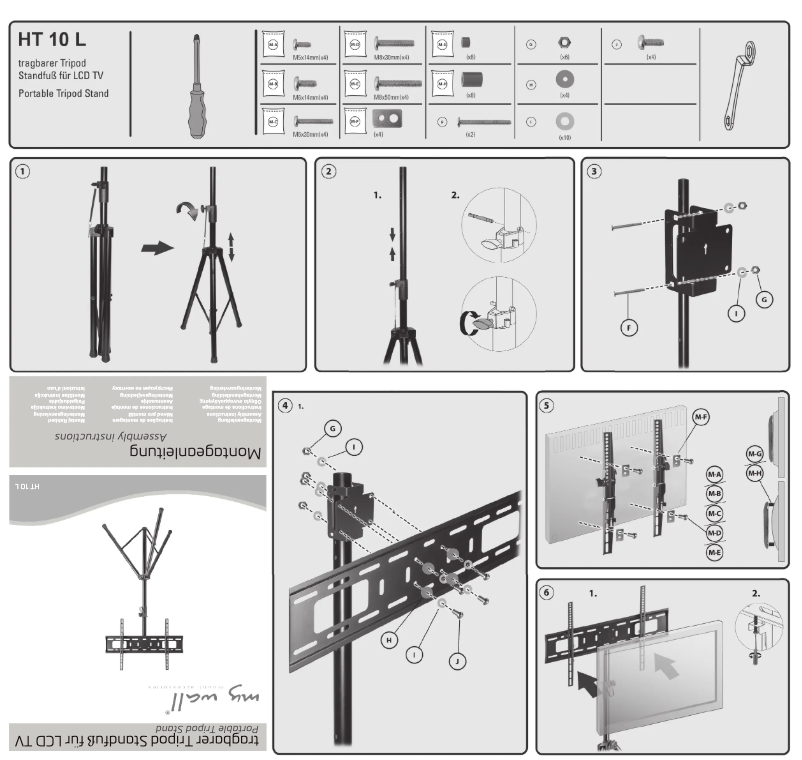 Page 1 de la notice Manuel utilisateur My Wall HT 10 L