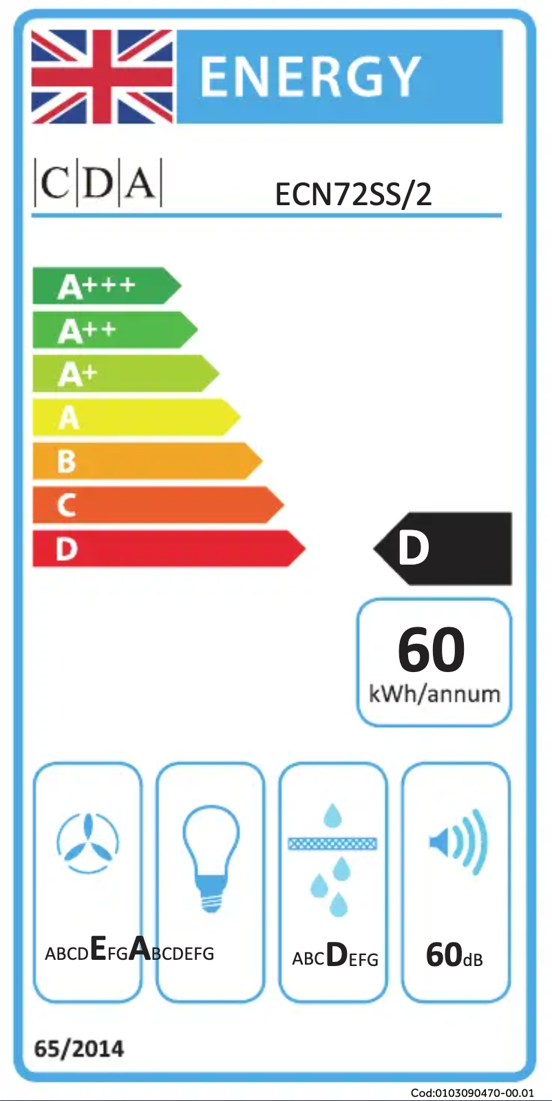Image de la première page du manuel de l'appareil ECN72SS