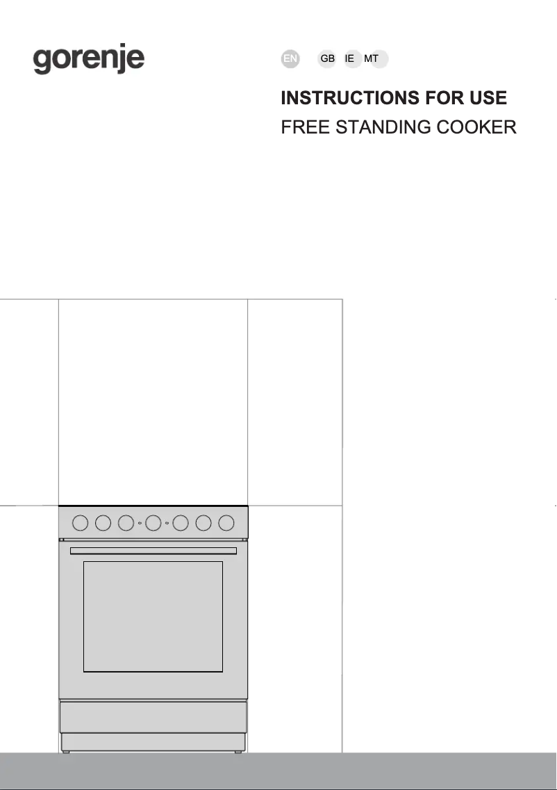 Image de la première page du manuel de l'appareil GK6B41XD