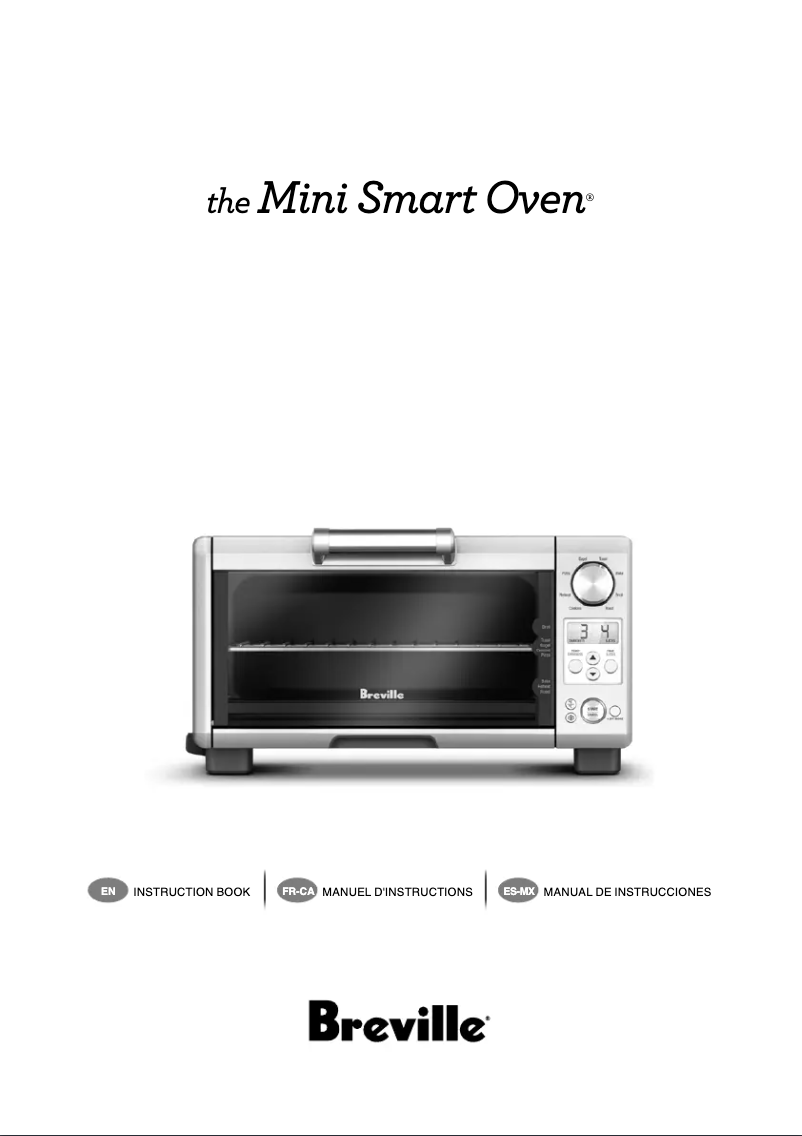 Image de la première page du manuel de l'appareil the Mini Smart Oven BOV450