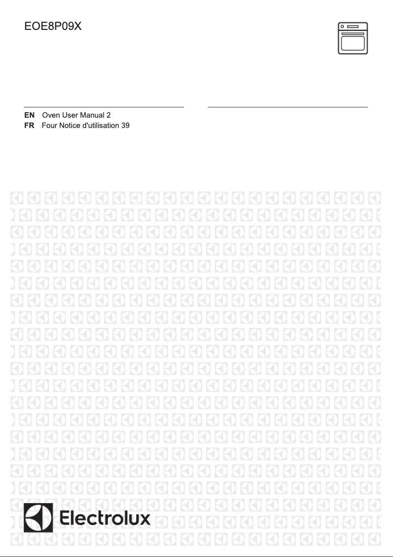 Page 1 de la notice Manuel utilisateur Electrolux EOE8P09X