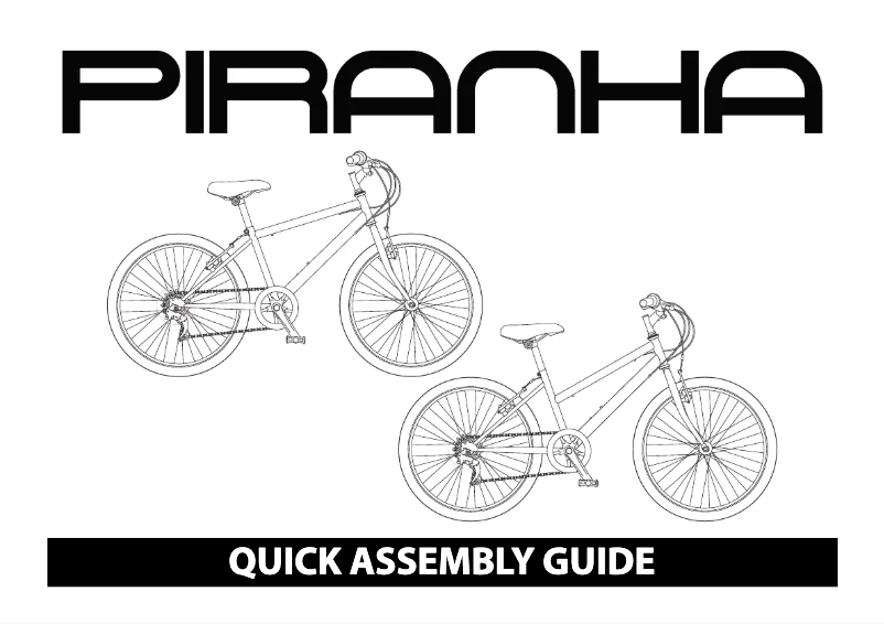 Image de la première page du manuel de l'appareil Diamond 24 inch Wheel Size Kids Bike