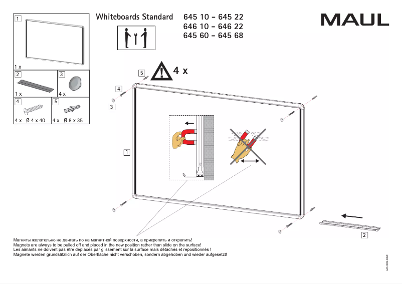 Page 1 de la notice Manuel utilisateur MAUL 6454684