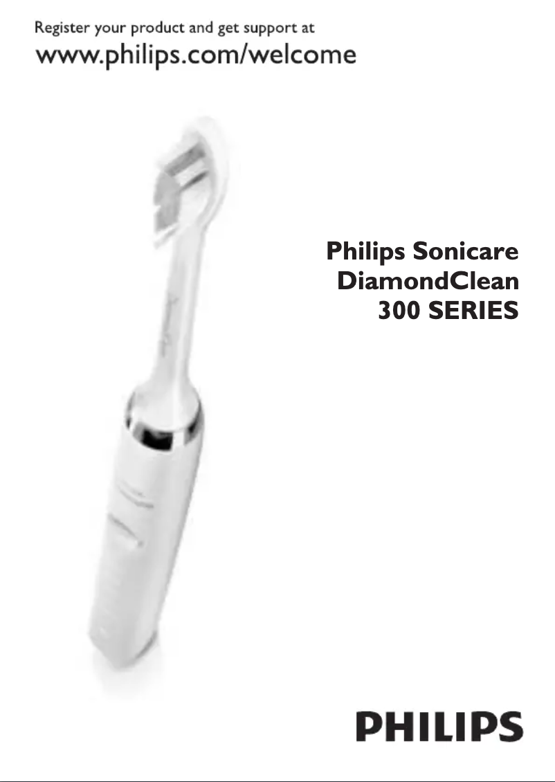 Page n°1 - Manuel utilisateur Philips Sonicare DiamondClean HX9332