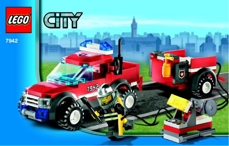 Page 1 de la notice Manuel utilisateur Lego CITY VP2