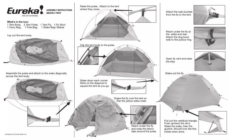 Página 1 del manual Manual de usuario Eureka Midori Solo