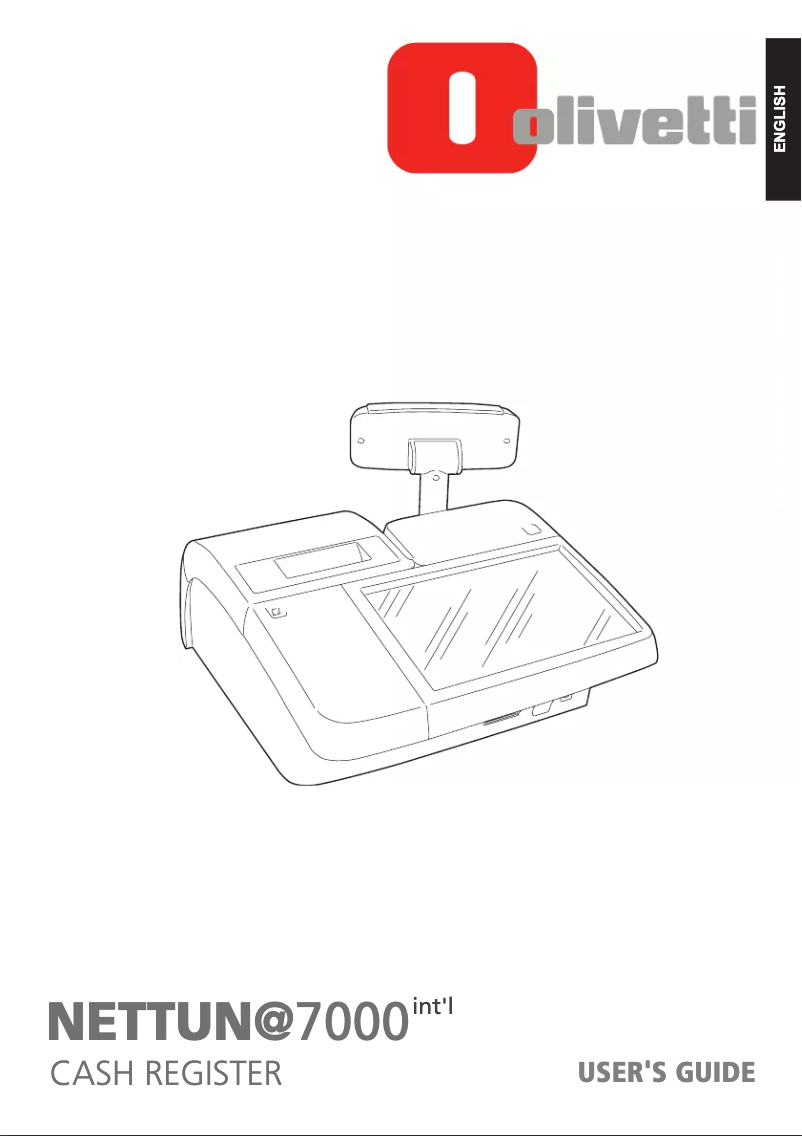 Image de la première page du manuel de l'appareil Nettun 7000