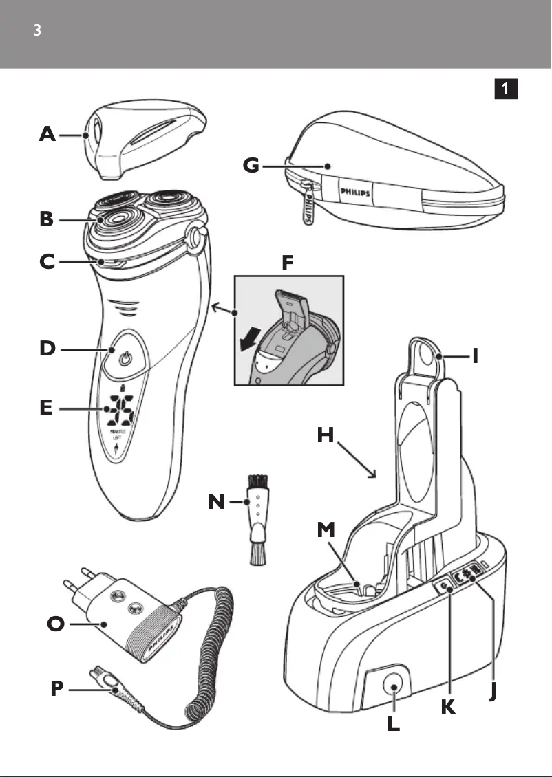 Image de la première page du manuel de l'appareil 8200 Series HQ8270