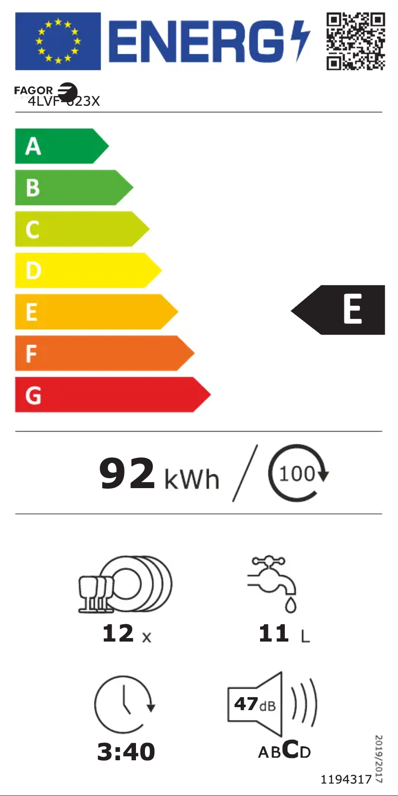 Image de la première page du manuel de l'appareil 4LVF-623X