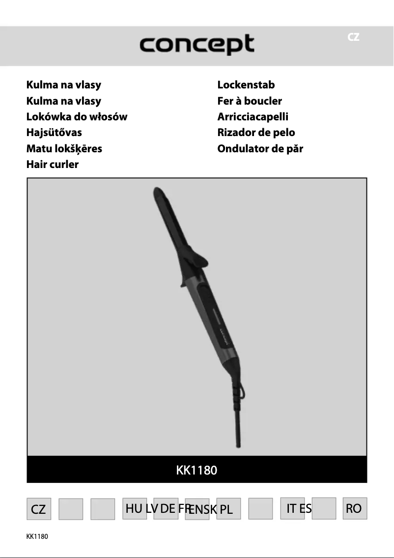 Image de la première page du manuel de l'appareil Titan Care KK1180