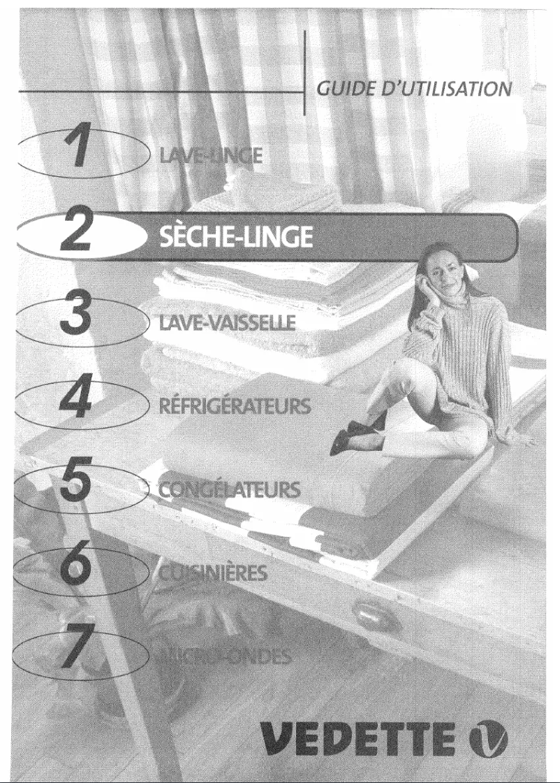 Page 1 de la notice Manuel utilisateur Vedette EG32