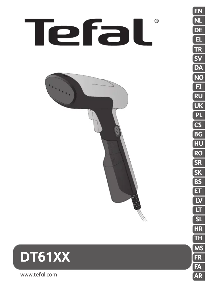 Page n°1 - Manuel utilisateur Tefal Access Steam First DT6131