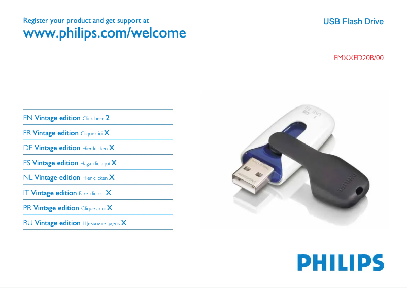 Page n°1 - Mode d'emploi Philips FM08FD20B