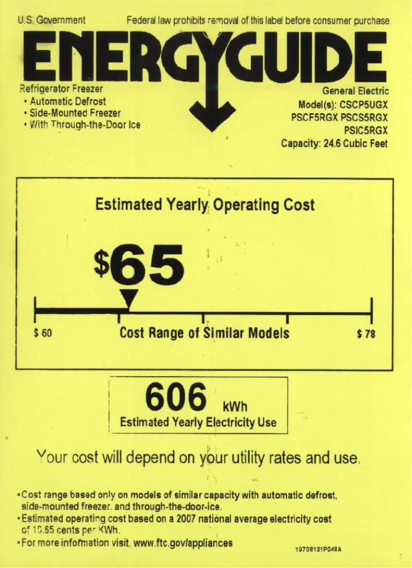 Image de la première page du manuel de l'appareil PSCS5RGXSS