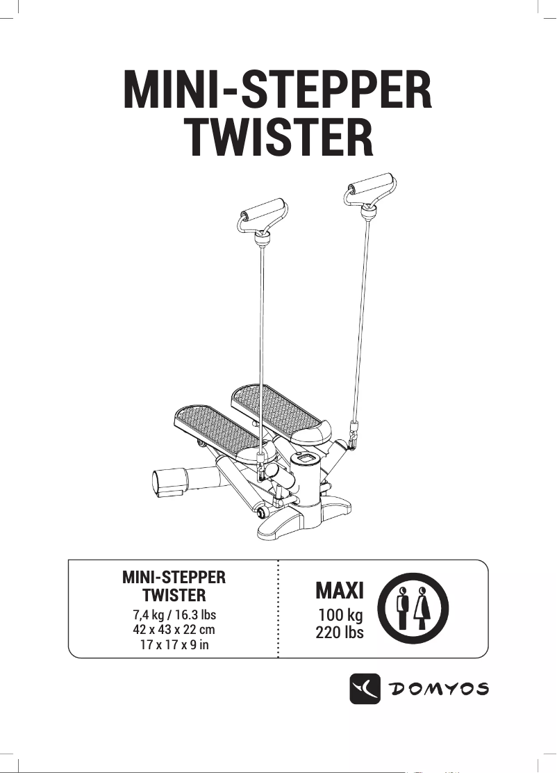 Image de la première page du manuel de l'appareil ST Twister
