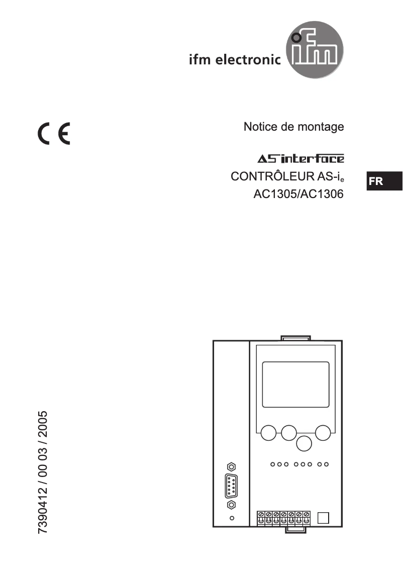 Imagen de la primera página del manual del dispositivo AC1306