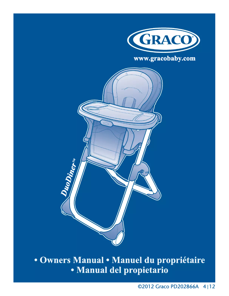 Page 1 de la notice Manuel utilisateur Graco 3K99FTSU