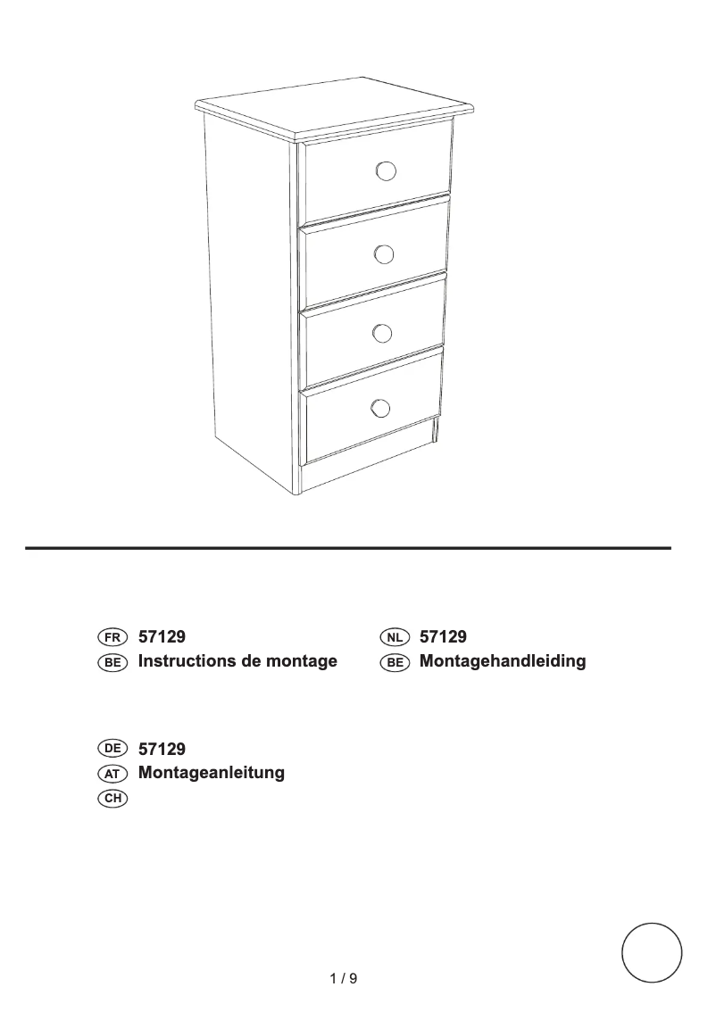 Image de la première page du manuel de l'appareil IAN 57129