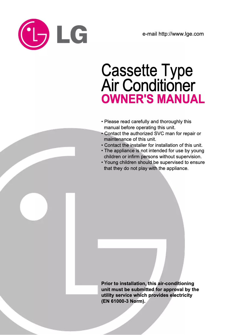 Página 1 del manual Manual de usuario LG LTNH286FLC2